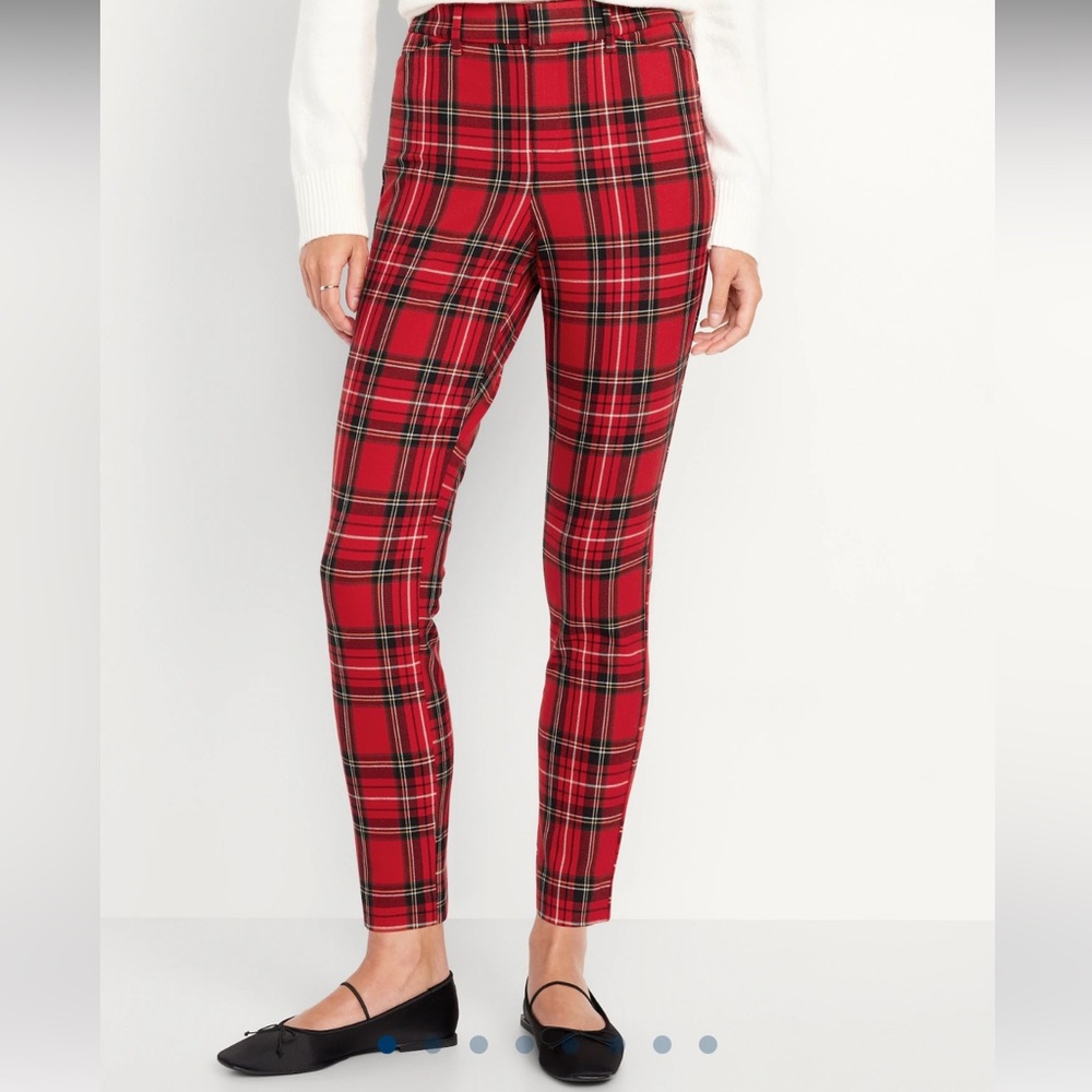 Tartan Plaid Holiday Party Pants